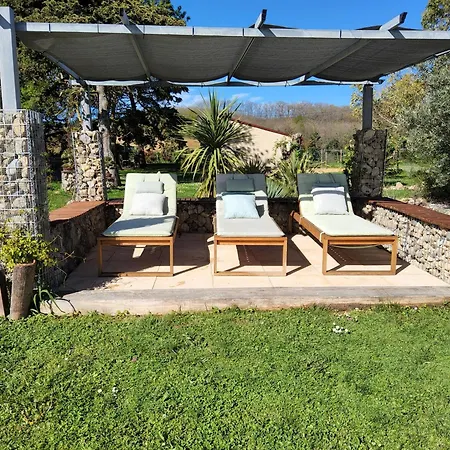 Maison Renovee Typique, Au Calme, Piscine. La Courtete